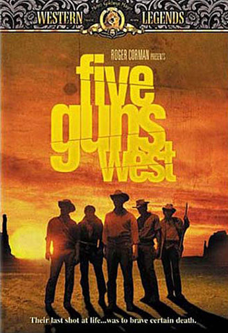 Five Guns West DVD Movie 