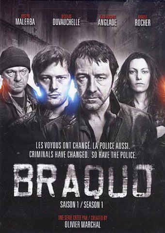 Braquo - Season 1 (Bilingual) DVD Movie 