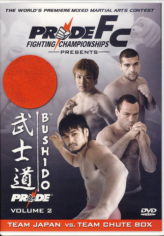 Pride FC - Bushido, Vol. 2 - Team Japan vs. Team Chute Box DVD Movie 
