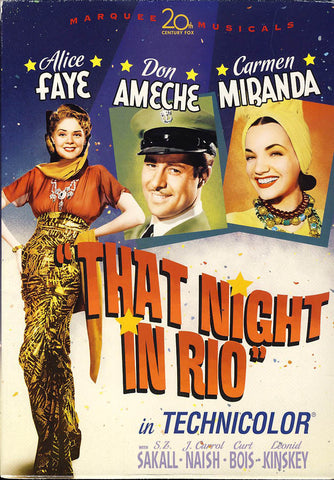 That Night in Rio (Fox Marquee Musicals) DVD Movie 