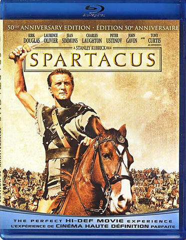 Spartacus (50th Anniversary Edition) (bilingual) (Blu-ray) BLU-RAY Movie 