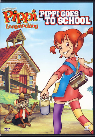 Pippi Longstocking Goes To School DVD Movie 