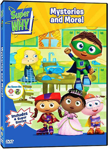 Super Why - Mysteries and More! DVD Movie 