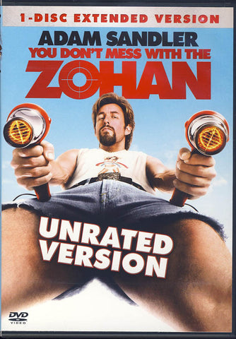 You Don't Mess With the Zohan (Unrated Extended Single-Disc Edition) DVD Movie 