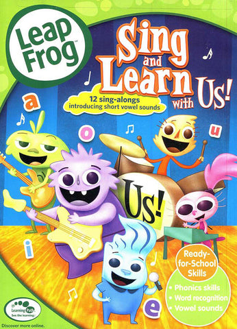 Leap Frog - Sing and Learn With Us! (LG) DVD Movie 