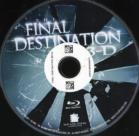 The Final Destination (Blu-ray) (Disc Only) BLU-RAY Movie 
