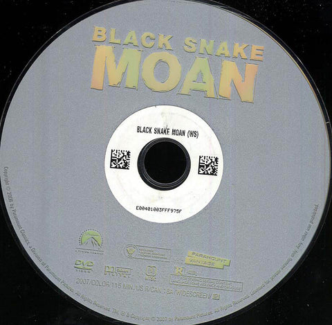 Black Snake Moan (Disc Only) DVD Movie 