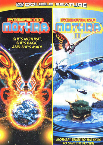Rebirth of Mothra / Rebirth of Mothra II (Double Feature) DVD Movie 