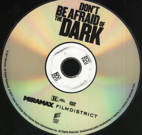 Don't Be Afraid of the Dark (Disc Only) DVD Movie 