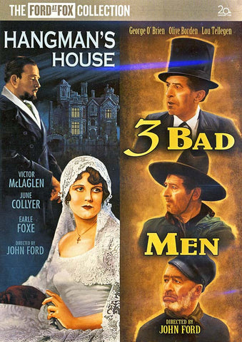 Hangman's House / 3 Bad Men (Double Feature) DVD Movie 