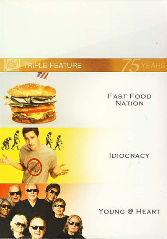 Fast Food Nation/Idiocracy/Young at Heart (Fox Triple Feature) (Boxset) DVD Movie 