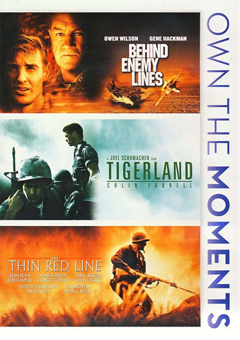 Behind Enemy Lines / Thin Red Line / Tigerland (Triple Feature) DVD Movie 