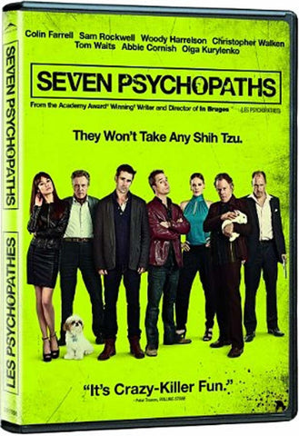 Seven Psychopaths(Bilingual) DVD Movie 
