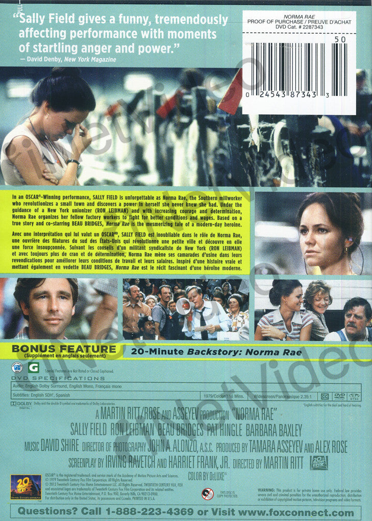 Norma Rae Angry