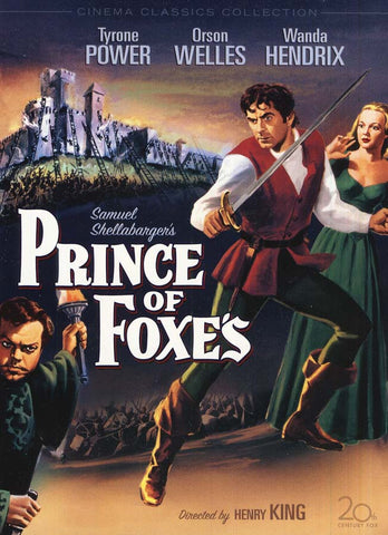 Prince of Foxes DVD Movie 