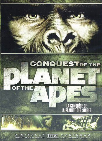 Conquest of the Planet of the Apes (La Conquete de la Planete des Singes) (Bilingual) DVD Movie 