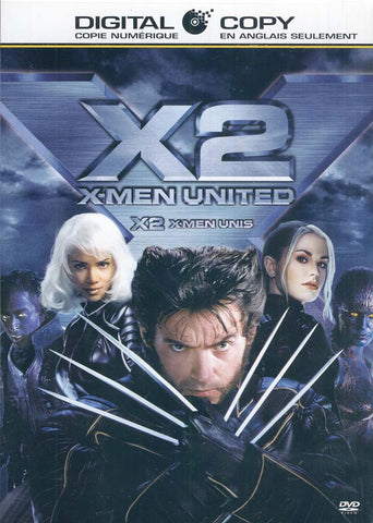 X2 - X-Men United (X2 X-Men Unis)(Widescreen Edition With Digital Copy) DVD Movie 