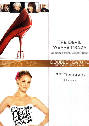 Devil Wears Prada (Le Diable S'Habillle en Prada) / 27 Dresses (27 Robes) DVD Movie 