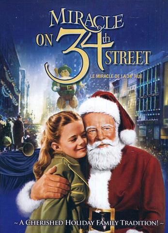Miracle On 34th Street (1947) (Bilingual) (Blue Cover) DVD Movie 