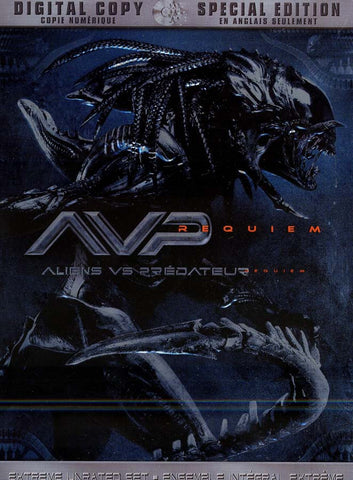 Alien Vs. Predator - Requiem(Special Edition + Digital Copy)(Bilingual) DVD Movie 