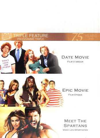 Date Movie/Epic Movie/Meet the Spartans (triple feature) (Boxset) DVD Movie 