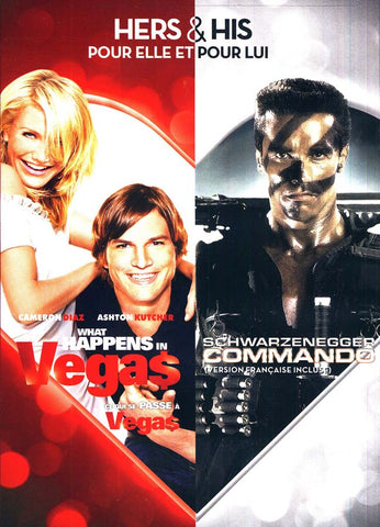 What Happens In Vegas / Commando (Hers and His) (Bilingual) DVD Movie 
