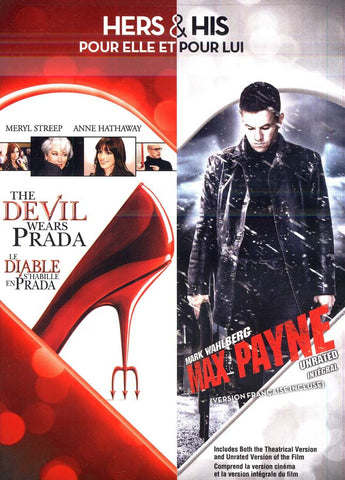 Devil Wears Prada / Max Payne (Hers and His) (Bilingual) DVD Movie 
