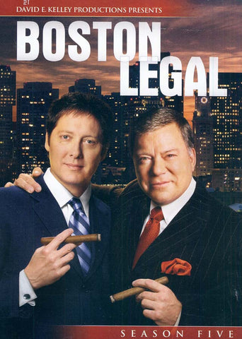 Boston Legal - Season Five (Boxset) DVD Movie 