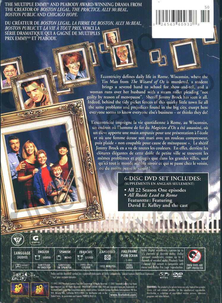 Picket Fences Season 1 (Bilingual) (Boxset) on DVD Movie