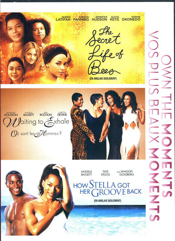 Secret Life Of Bees /Waiting To Exhale /How Stella Got Her Groove Back (Bilingual)(Boxset) DVD Movie 
