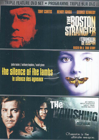 The Boston Strangler/The Silence of the Lambs/The Vanishing (Bilingual) (Boxset) DVD Movie 