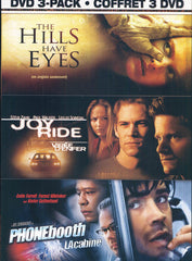 The Hills Have Eyes/ Joy Ride/ Phone Booth (Thrills And Chills 3-Pack) (Bilingual)(Boxset)
