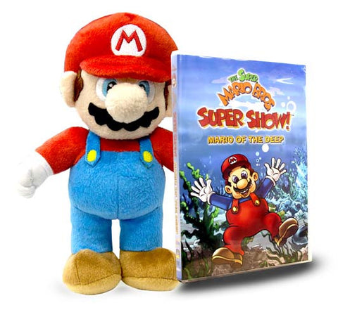 Super Show! - Mario Of The Deep (Includes Super Mario - Mario Plush) DVD Movie 