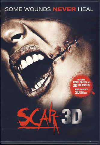 Scar 3D / 2D (Incl. 2 pairs of 3D Glasses) DVD Movie 