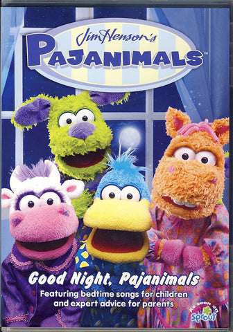 Jim Henson's Pajanimals! (Good Night, Pajanimals!) DVD Movie 