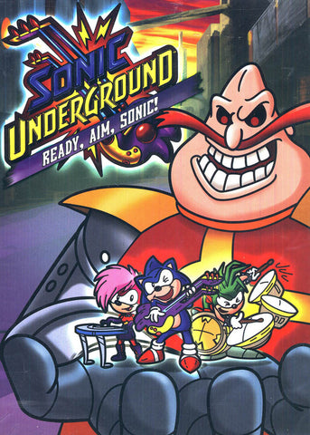 Sonic Underground : Ready, Aim, Sonic! DVD Movie 