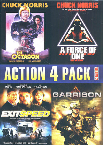 Action 4 Pack - Volume 2 DVD Movie 