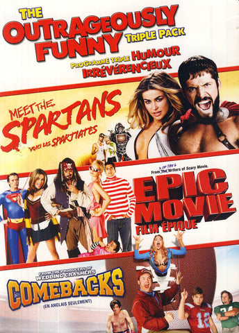 Outrageously Funny Triple-Pack (Meet The Spartans/ Epic Movie/..) (Bilingual) (Boxset) DVD Movie 