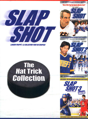 Slap Shot Hat Trick Collection - Triple Feature (Billingual) (Boxset) DVD Movie 