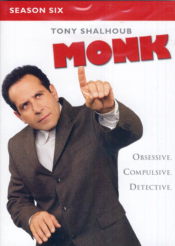 Monk - Season(6) Six (Keep Case) (Boxset) DVD Movie 