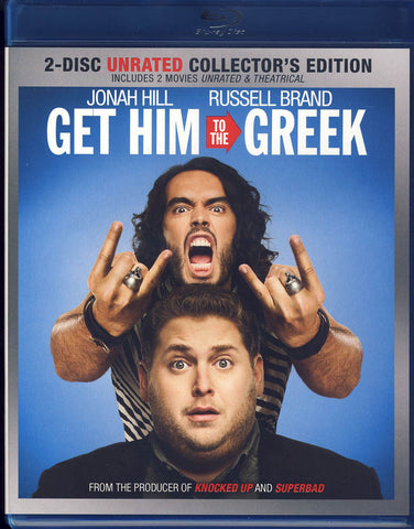 Get Him to the Greek (72 Heures)(2-Disc Unrated Collector's Edition) (Blu-ray) BLU-RAY Movie 