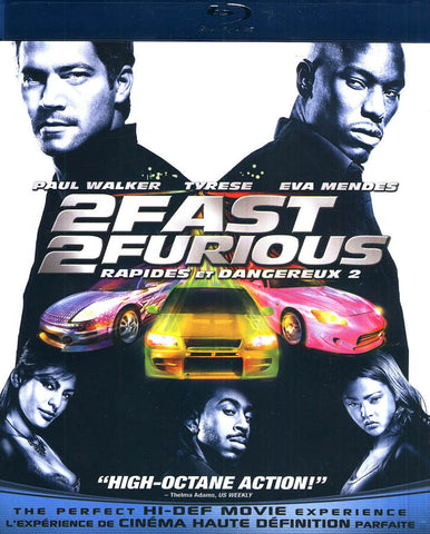 2 Fast 2 Furious (Rapides et Dangereux 2) (Bilingual) (Blu-ray) BLU-RAY Movie 
