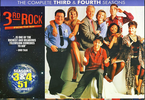 3rd Rock From The Sun - Season 3 and 4 (Boxset) DVD Movie 
