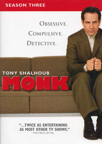 Monk - Season Three (Boxset) DVD Movie 