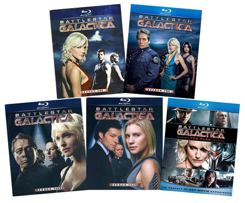 Battlestar Galactica Complete Series + The Plan (Blu-ray) (Boxset) BLU-RAY Movie 