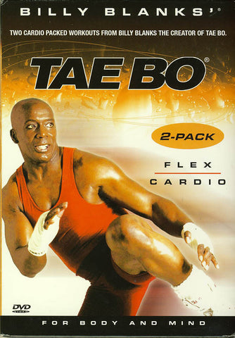 Billy Blanks' Tae Bo - Flex / Cardio (2-Pack) DVD Movie 