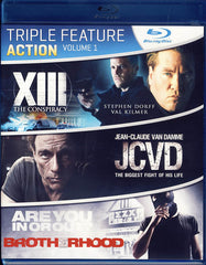 XIII - The Conspiracy / JCVD / Brotherhood (Blu-ray)