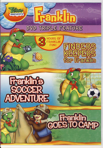 Finders Keepers for Franklin / Franklin s Soccer Adventure / Franklin Goes to Camp (DVD Triple Featu DVD Movie 
