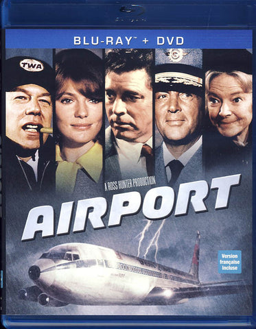 Airport (1970) [Blu-ray + DVD (Bilingual) (Blu-ray) BLU-RAY Movie 