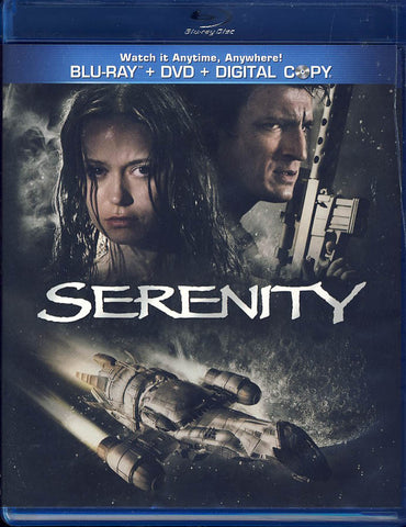 Serenity (Blu-ray + DVD + Digital Copy) (Blu-ray) BLU-RAY Movie 